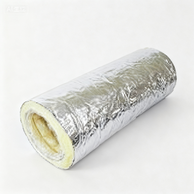 A819 Glass Wool Insulated Hose - PET Inner Hose + Aluminum Foil Outer Cover