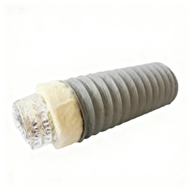 A818 Glass Wool Insulated Hose - Aluminum Foil Inner Hose + PVC Composite Hose Outer Cover